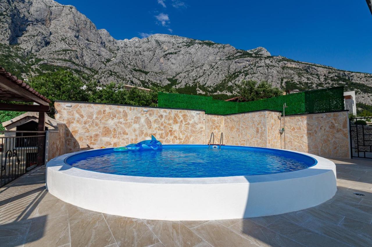 Navis Sea View Apartment With Pool マカルスカ エクステリア 写真