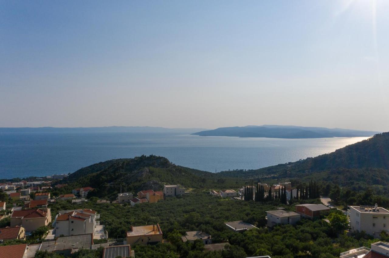 Navis Sea View Apartment With Pool マカルスカ エクステリア 写真