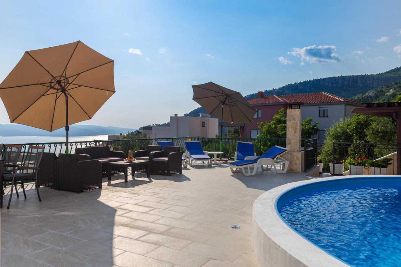 Navis Sea View Apartment With Pool マカルスカ エクステリア 写真