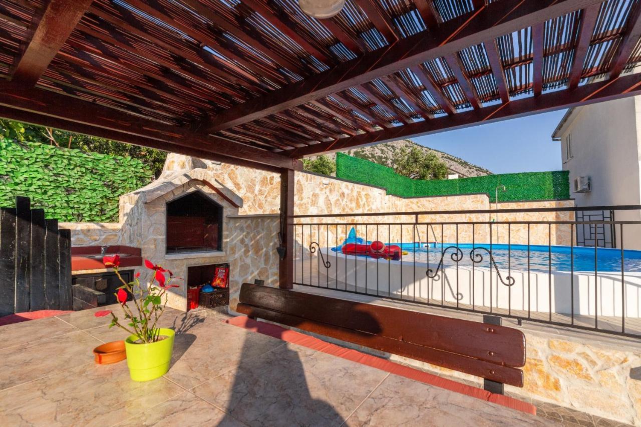 Navis Sea View Apartment With Pool マカルスカ エクステリア 写真